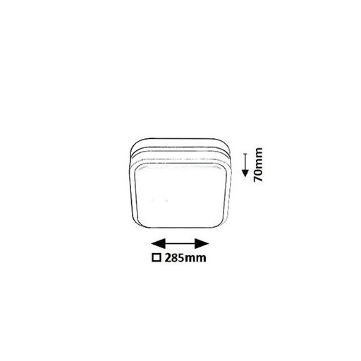 Rábalux Hamburg Kültéri fali lámpa LED 12W 4000K IP44 antracit RAB8850