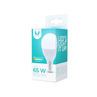 FL LED izzó  E14 G45 10W 220° 3000K kisgömb - RTV003449