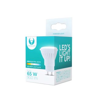  FL LED spotlámpa  GU10 MR16 10W 100° 4500K spot - RTV003475