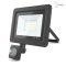 FL 20W Mozgásérzékelős LED reflektor 120° 4500K fekete házas - RTV003611