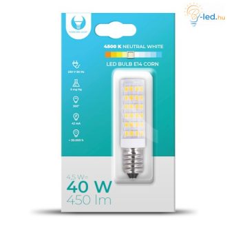 FL LED izzó  E14 4,5W 4500K páraelszívóba - RTV003656