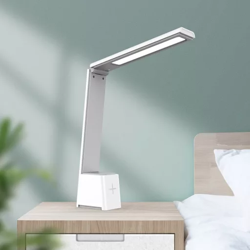 Asztali lámpa LED 5W összecsukható PURE FLB-110 ANDERS fehér-szürke Forever Light - RTV200044