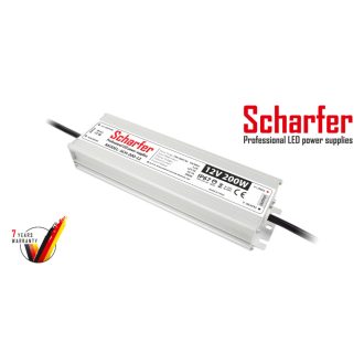   Scharfer LED Fémházas szerelhető vízálló tápegység 200W 16.7A 12V IP67 - SCH-200-12