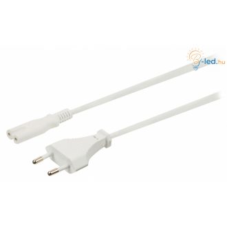   Betáp kábel, hálózati kábel bútorvilágítóhoz fehér - N1-2WH/VDE